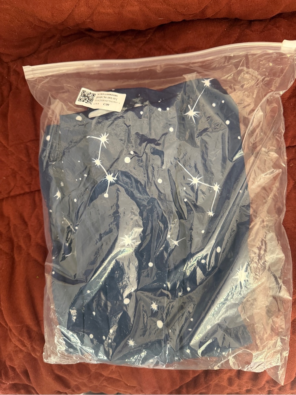 Women’s Navy Star-Print pajama pants - Picture 4 of 4